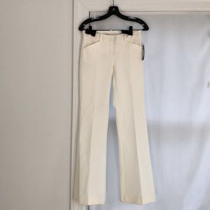 NWT Theory off white pant size 0